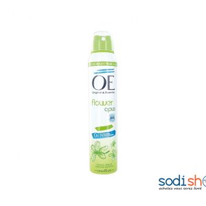 Déodorant Spray Originel et Essentiel OE Flower Opus - Fraicheur Intense 48H 200 ml MMD0085