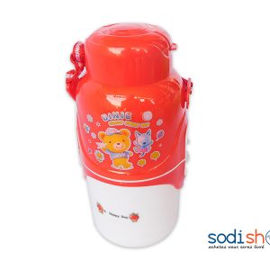 Mini Gourde à Motif Pour Enfant - Couleur Rouge Blanc LB0091