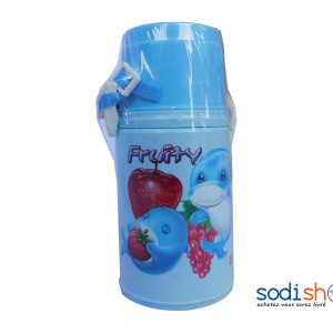 Mini Gourde en Plastique Motif Dauphin - Couleur Bleu Pour Enfant LB0091