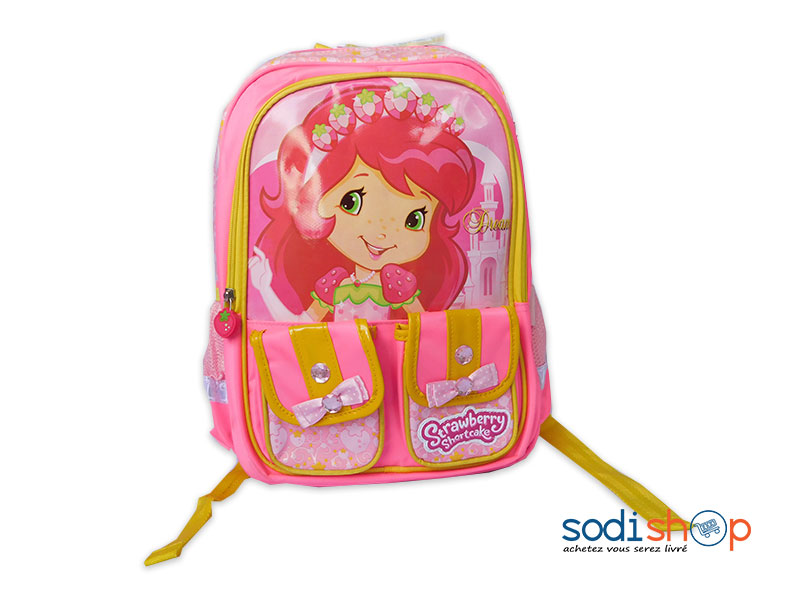 Sac à Dos Pour Fillette Motif Charlotte aux Fraises LB0091