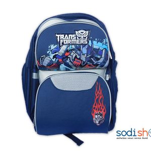 Sac à Dos Pour Enfant Motif Transformers - Couleur Bleu LB0091