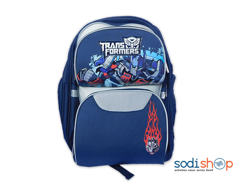 Sac à Dos Pour Enfant Motif Transformers - Couleur Bleu LB0091