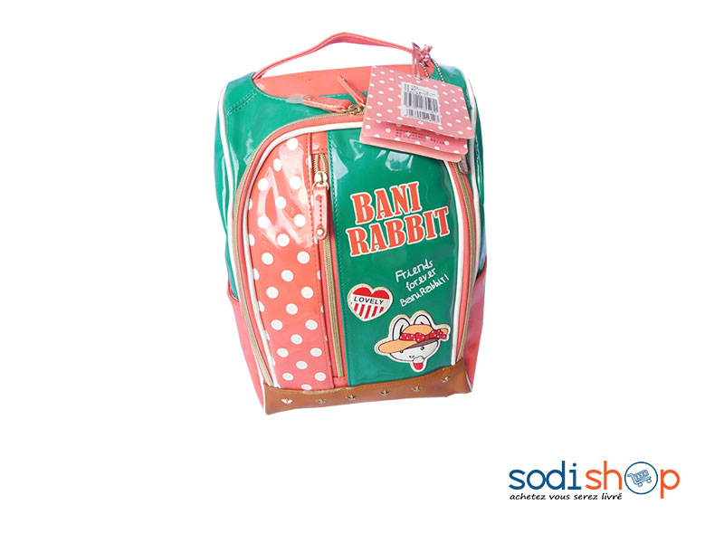 Sac à Dos Pour Enfant Résistant à l’Eau - Couleur Vert Marron LB0091
