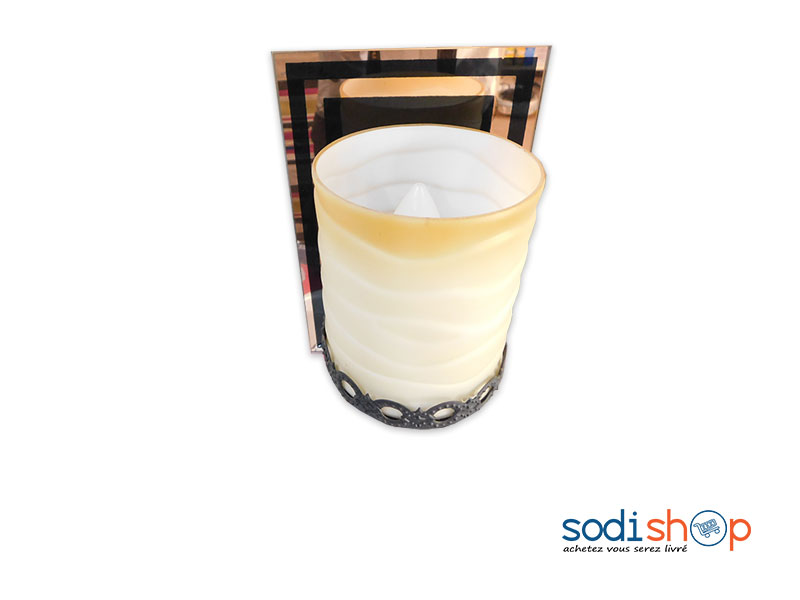 Applique de Coin Luminaire Décorative - Couleur Beige Noir KKS0093