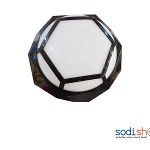 Luminaire Plafonnier Pour Intérieur - Couleur Noir Blanc KKS0093