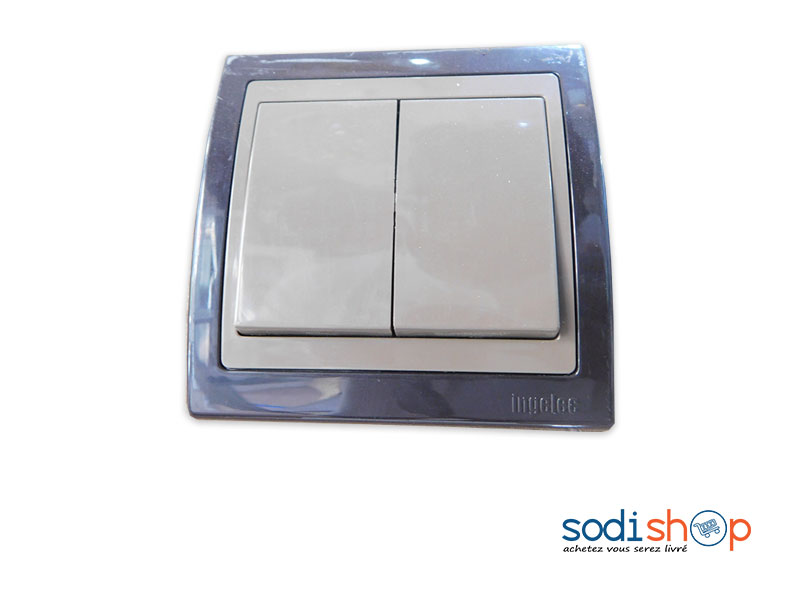 Interrupteur Ingelec Double Contact Fixation à Vis KKS0093
