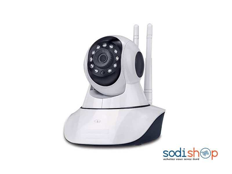 Caméra de Surveillance Panoramique 360° IP R20 2MP MultiStar Wifi - Vision Nocturne Qualité HD Contrôlable via Smartphones et Ordinateurs SODI00