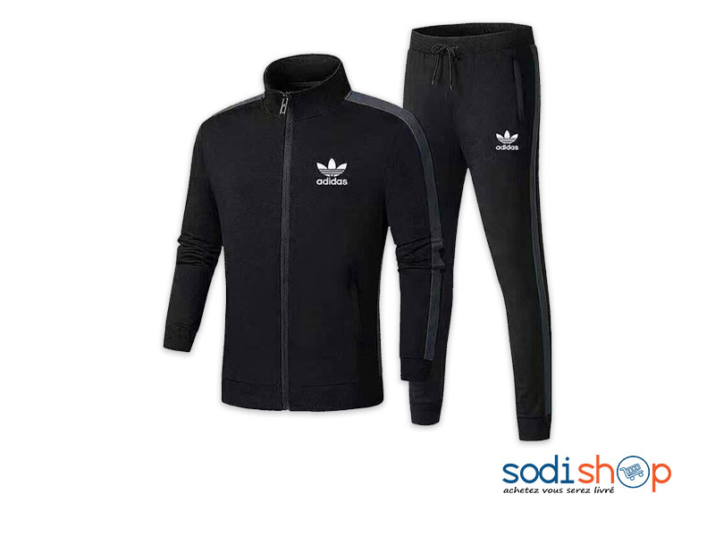 Jogging Vêtement de sport Pour Homme et Femme Marque Adidas Couleur Noir WA0021