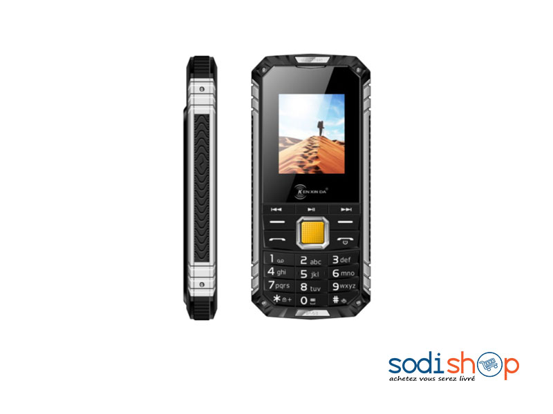 KenXinDa R7700 Téléphone Portable Robuste Dual SIM Radio FM Appareil Photo MA0016