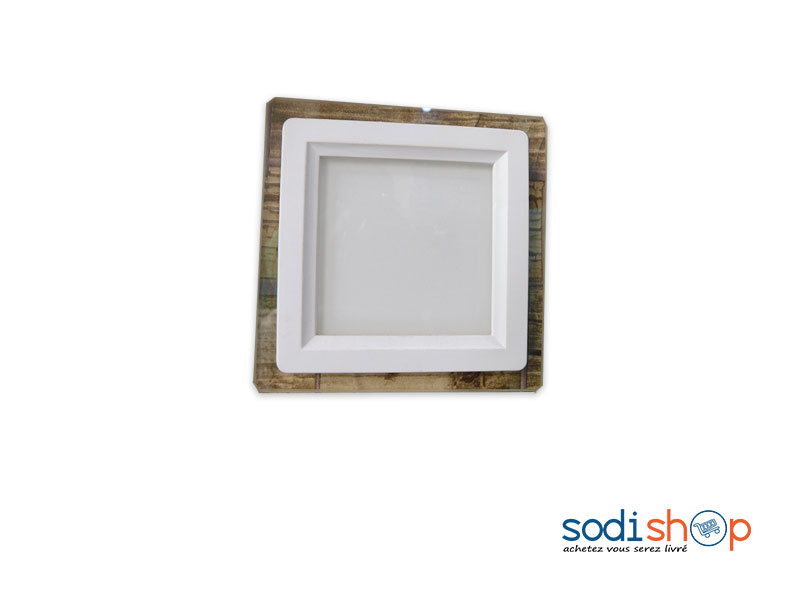 Lumière Plafonnier LED Spot à Plafond Forme Carré KKS0093