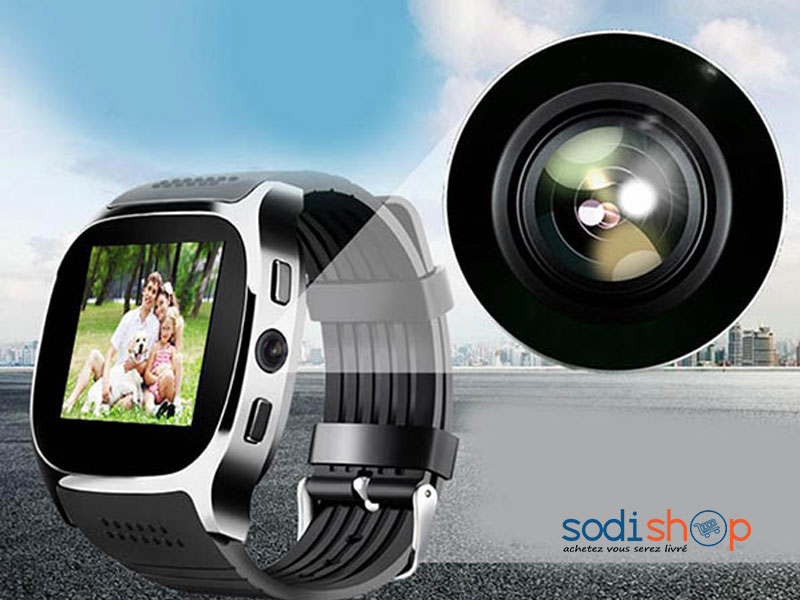 Montre Intelligente Connectée SmartwatchSP-14 - Carte SIM Bluetooth Appels SMS SODI00