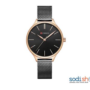 Curren 9062 Montre Pour Femme Design Elégant - Couleur Noir SODI00