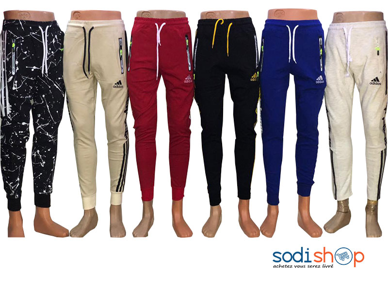 Pantalon Jogging Pour Homme Couleur Rouge BK0096 – Image 2