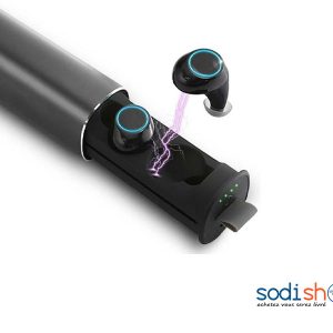 Ecouteurs Bluetooth Sans Fil S5 TWS - Son Puissant Design Elégant + Boitier de Charge SODI00