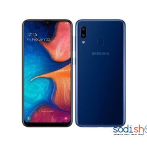 Samsung Galaxy A20 Téléphone Portable Smartphone Design Innovant Réseau 4G Dual SIM 64GB Rom 3GB Ram AC0095