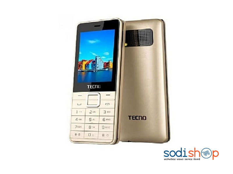 Tecno T402 Téléphone Portable 2.8’’ Triple Carte SIM Radio FM YE0038