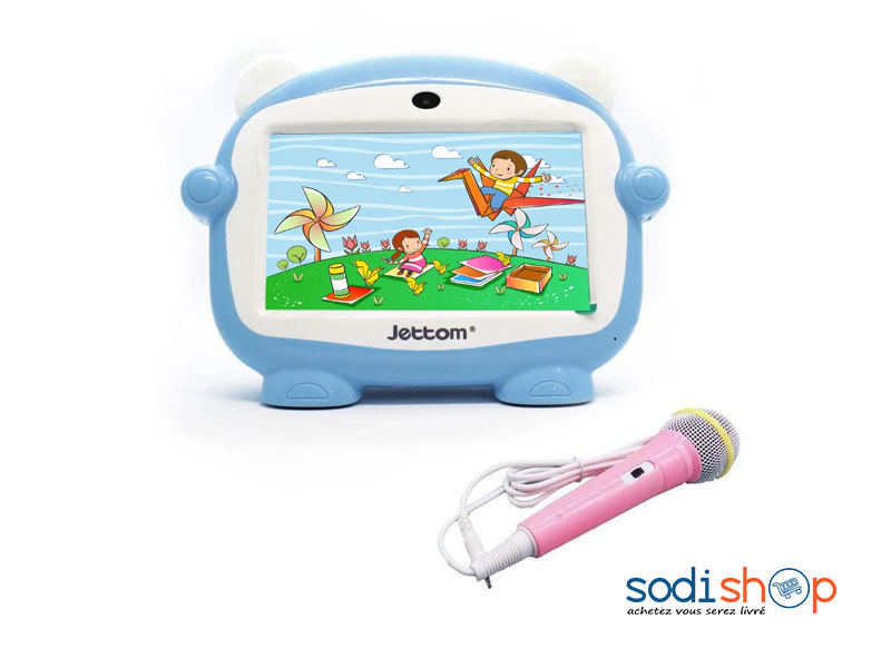 Tablette Educative Jettom Enfant Avec Un Mini Karaoké 8Go Sodi00