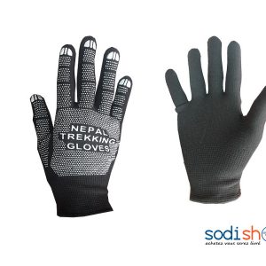 Gant en Tricot Protection Optimale Haute Qualité - Couleur Noir Blanc - AC0096
