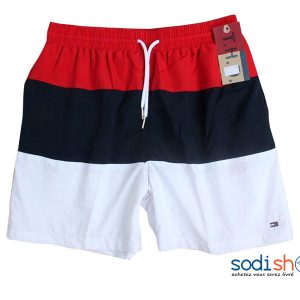 Short Tommy Hilfiger Multicolore avec Cordon de Serrage BK0096