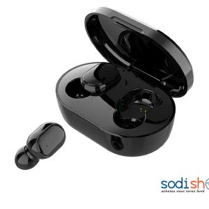Ecouteurs AirPods TWS M1 Puissant et Léger Compatible iPhone Samsung - Bluetooth 5.0 + Boitier de Charge - SODI00