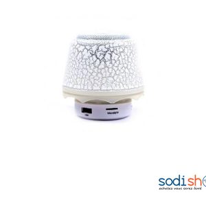 Haut-Parleur Sans Fil Eye Mini HRY-1016BT Couleur Blanche Sodi00