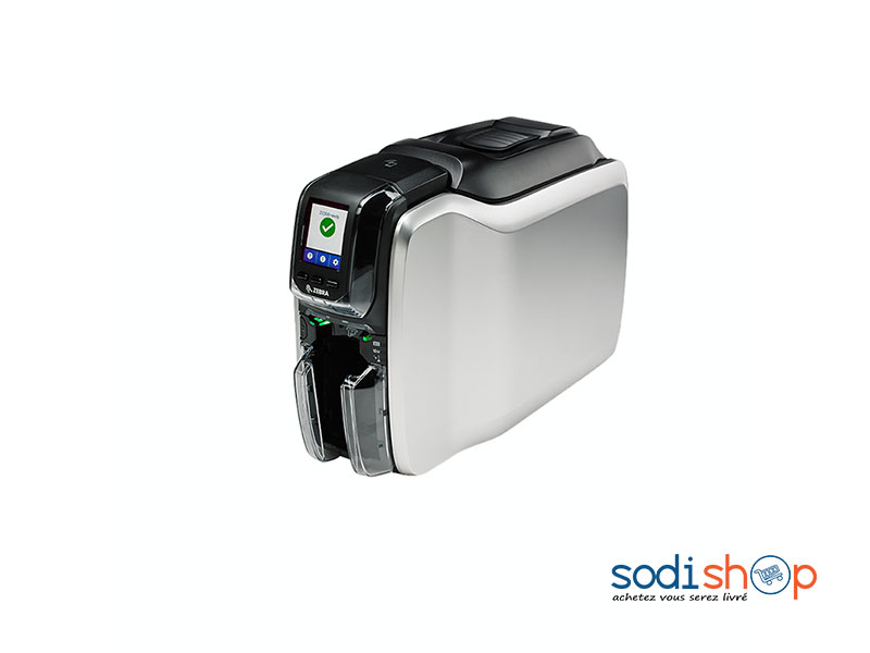 Imprimante ZEBRA ZC32 RECTO/VERSO Cartes et Badges USB/ETHERNET - SODI00