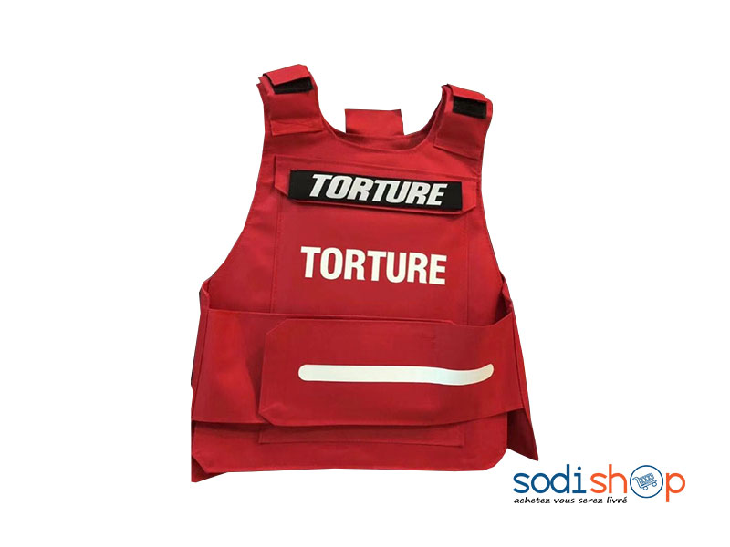 Gilet de Sécurité Haute Qualité - Couleur Rouge BK0096