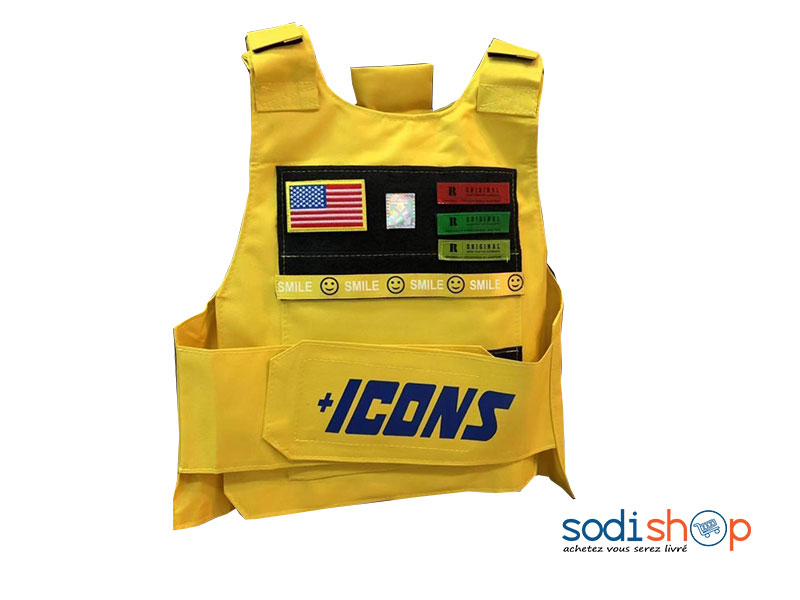Gilet de Sécurité Ultra Résistant - Couleur Jaune BK0096