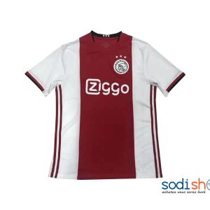 Maillot Officiel de l’Ajax d’Amsterdam - Couleur Rouge-Blanc Tenue Domicile 2019-2020 BK0096
