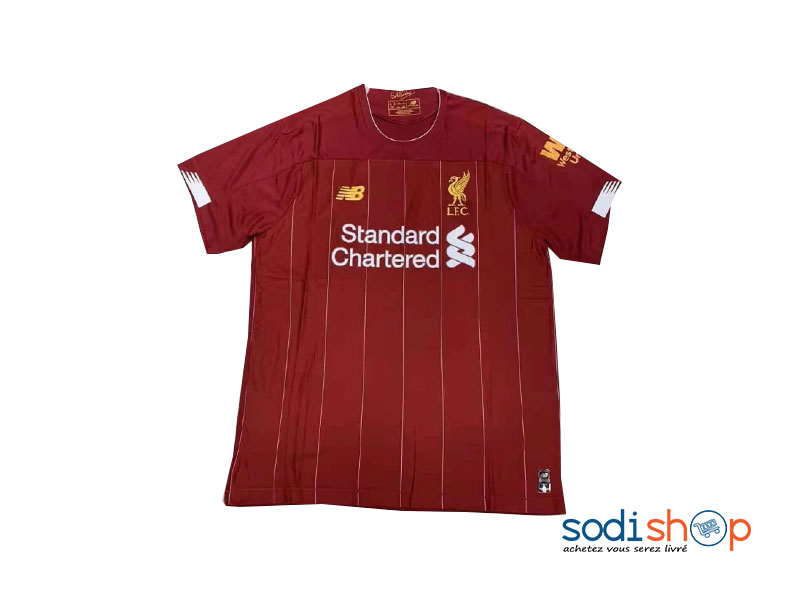 Maillot Officiel de Liverpool FC - Couleur Rouge Tenue Domicile 2019-2020 BK0096