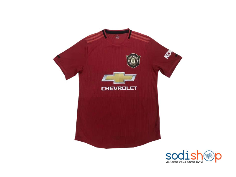 Maillot Officiel de Manchester United - Couleur Rouge Tenue Domicile 2019-2020 BK0096