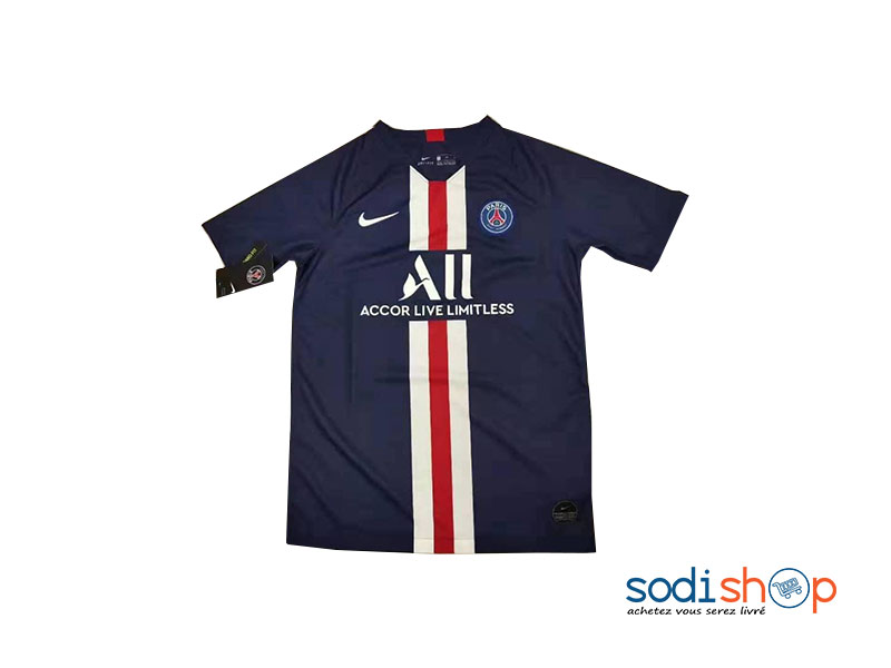 Maillot Officiel du Paris Saint Germain - Couleur Bleu Tenue Domicile 2019-2020 BK0096