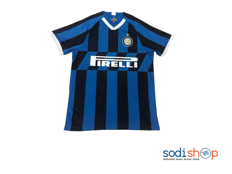 Maillot Officiel d’Inter Milan - Couleur Bleu Noir Tenue Domicile 2019-2020 BK0096