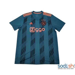 Maillot Officiel de l’Ajax d’Amsterdam – Couleur Bleu-Sarcelle Tenue Extérieure 2019-2020 BK0096