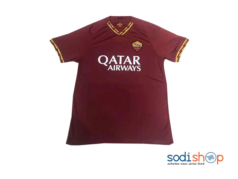 Maillot As Roma Domicile Saison 2019-2020 Nike BK0096