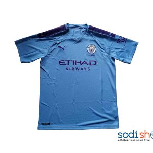 Maillot Manchester City Domicile Couleur Bleue Saison 2019-2020 Puma BK0096