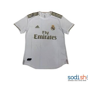 Maillot Real Madrid Saison 2019-2020 Domicile Couleur Blanche BK0096
