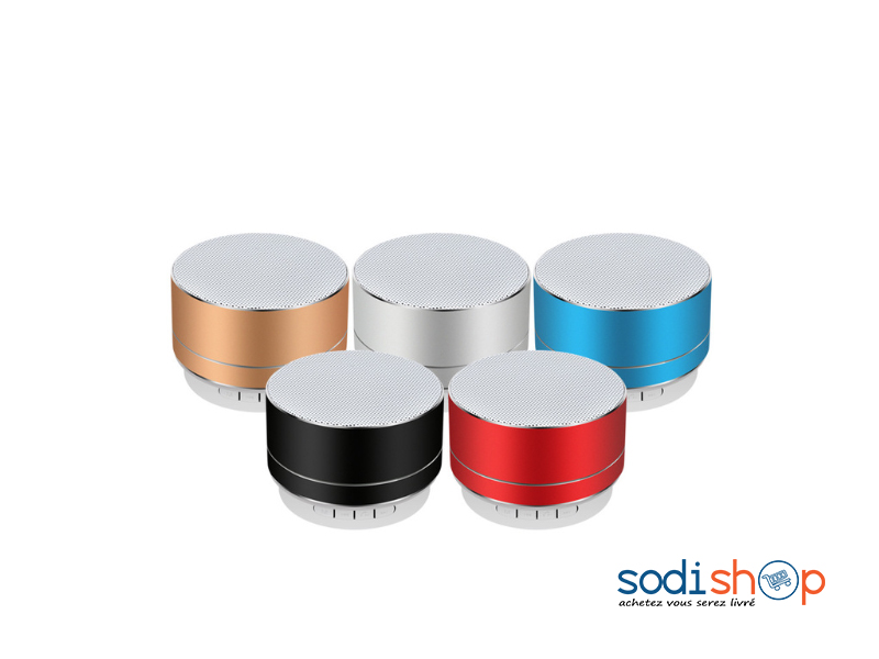 Mini Haut-Parleur A10 à Bluetooth avec Radio Lecteur carte TF et USB Sodi00 – Image 3