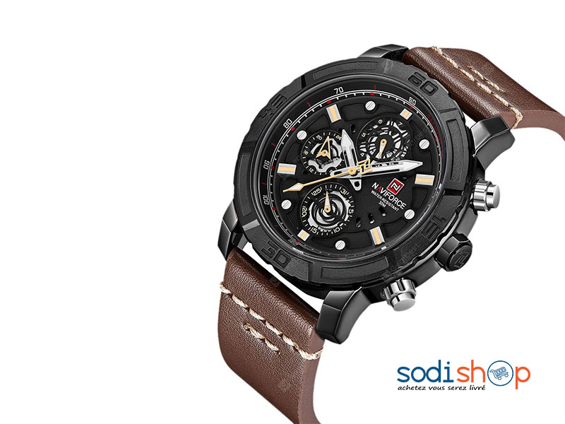 Montre Naviforce NF9139 Ultra Stylée Mécanisme à Quartz avec Indicateur de Date - Pour Homme SODI00