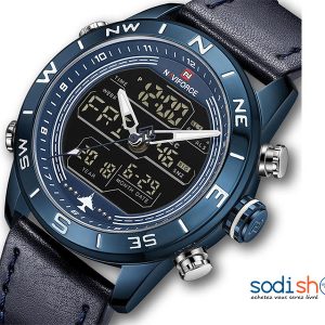 Montre Multifonction Naviforce NF9144 Haute Qualité Affichage Analogique et Numérique - Style Luxueux SODI00