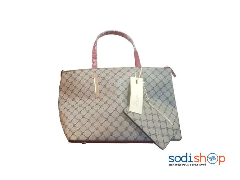 Sac à Main Imprimé Plus Pochette Assorti Pour Femme EB0001