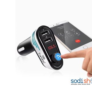 Périphérique Bluetooth Multifonction Pour Voiture Kit Car Earldom ET-M26 - Lecteur MP3 Port USB MicroSD Radio FM SODI00