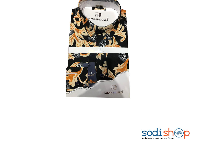 Chemise à Fleur OdinMars - Haute Qualité Pour Homme BC00103