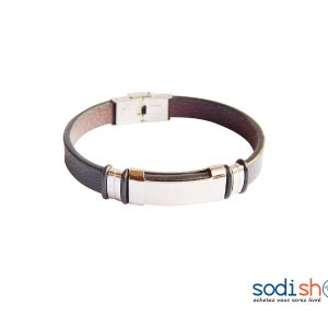 Bracelet Noir Logo Batman Class et Stylé SODI00
