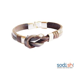 Bracelet Original Véritable Cuir - Couleur Marron SODI00