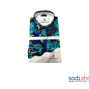 Chemise OdinMars Motif Floral - Couleur Bleu Pour Homme BC00103