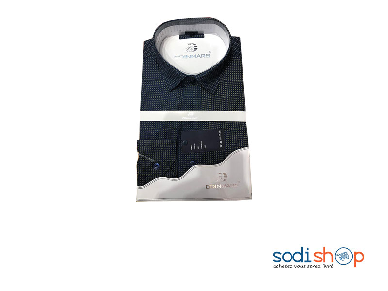 OdinMars Chemise d’Affaires Haute Qualité - Couleur Bleu BC00103
