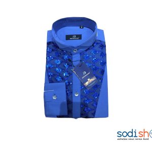 Chemise de Soirée OdinMars - Couleur Bleu Pour Homme BC00103