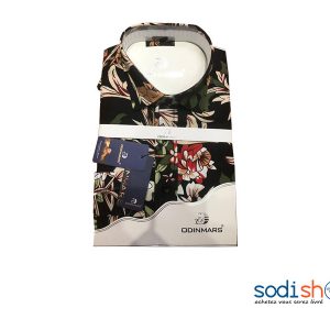 OdinMars Chemise Multicolore Motif Floral - Pour Homme BC00103