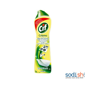 Cif Crème à Récurer Nettoyant Multi-Surface - 100% Brillance Parfum Citron 750ml RD0084